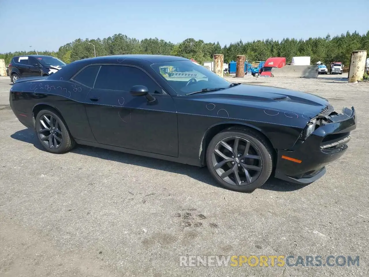 4 Photograph of a damaged car 2C3CDZAGXLH113167 DODGE CHALLENGER 2020
