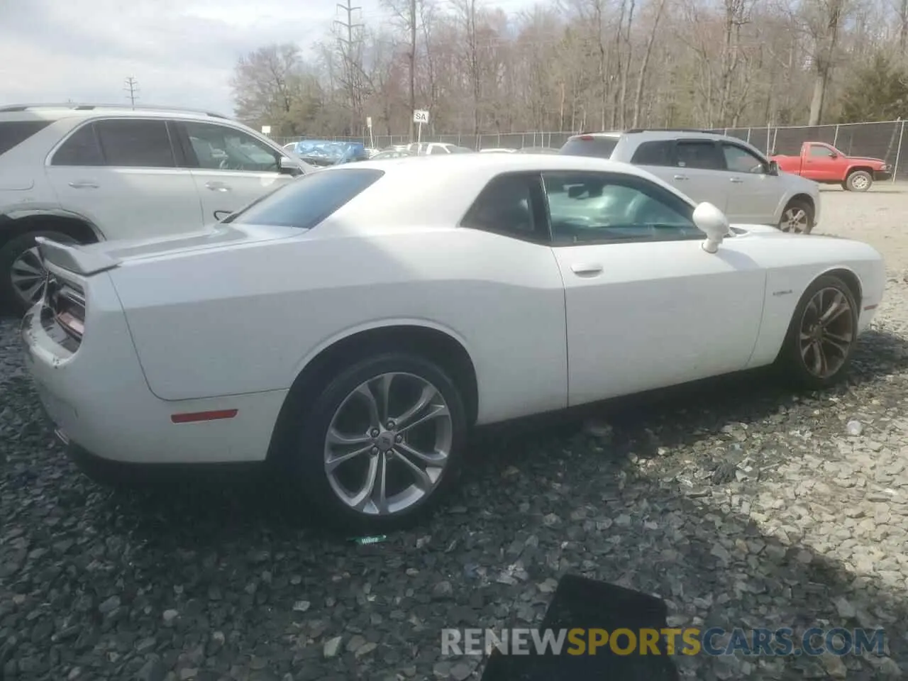 3 Photograph of a damaged car 2C3CDZBT9LH125354 DODGE CHALLENGER 2020