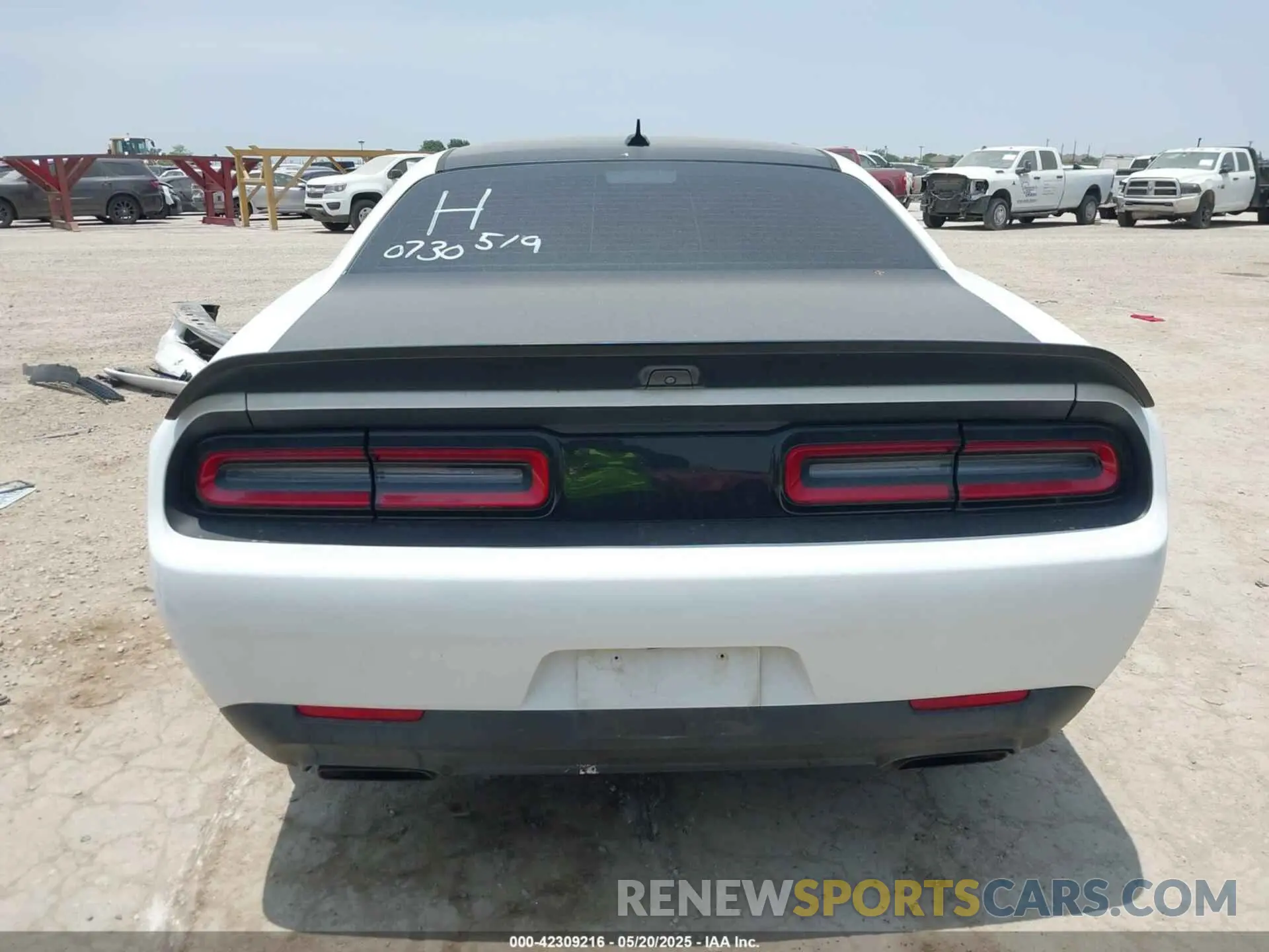 17 Photograph of a damaged car 2C3CDZFJ0LH203724 DODGE CHALLENGER 2020