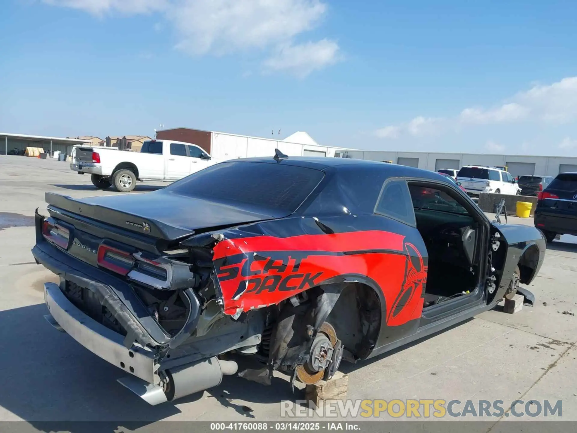 6 Фотография поврежденного автомобиля 2C3CDZFJ0LH236674 DODGE CHALLENGER 2020