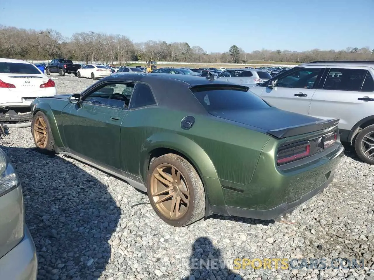 2 Photograph of a damaged car 2C3CDZFJ1LH203411 DODGE CHALLENGER 2020