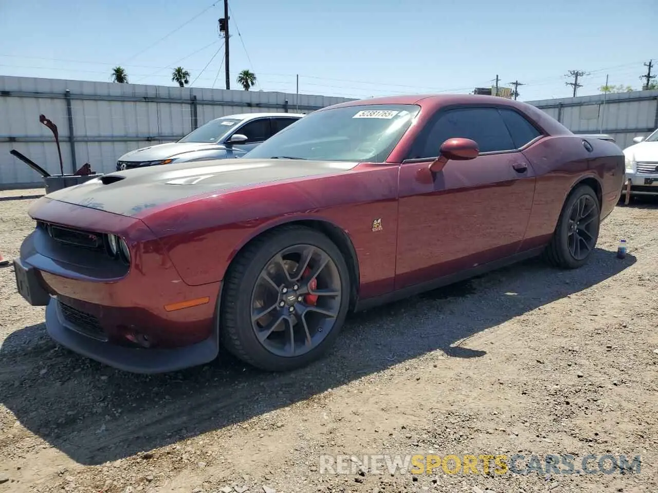 1 Photograph of a damaged car 2C3CDZFJ5LH132648 DODGE CHALLENGER 2020