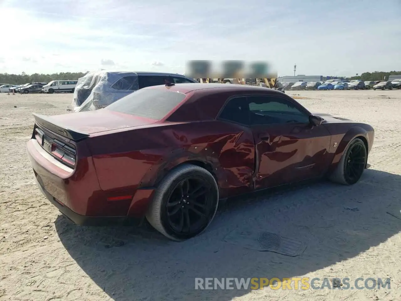 3 Photograph of a damaged car 2C3CDZFJ5LH205923 DODGE CHALLENGER 2020