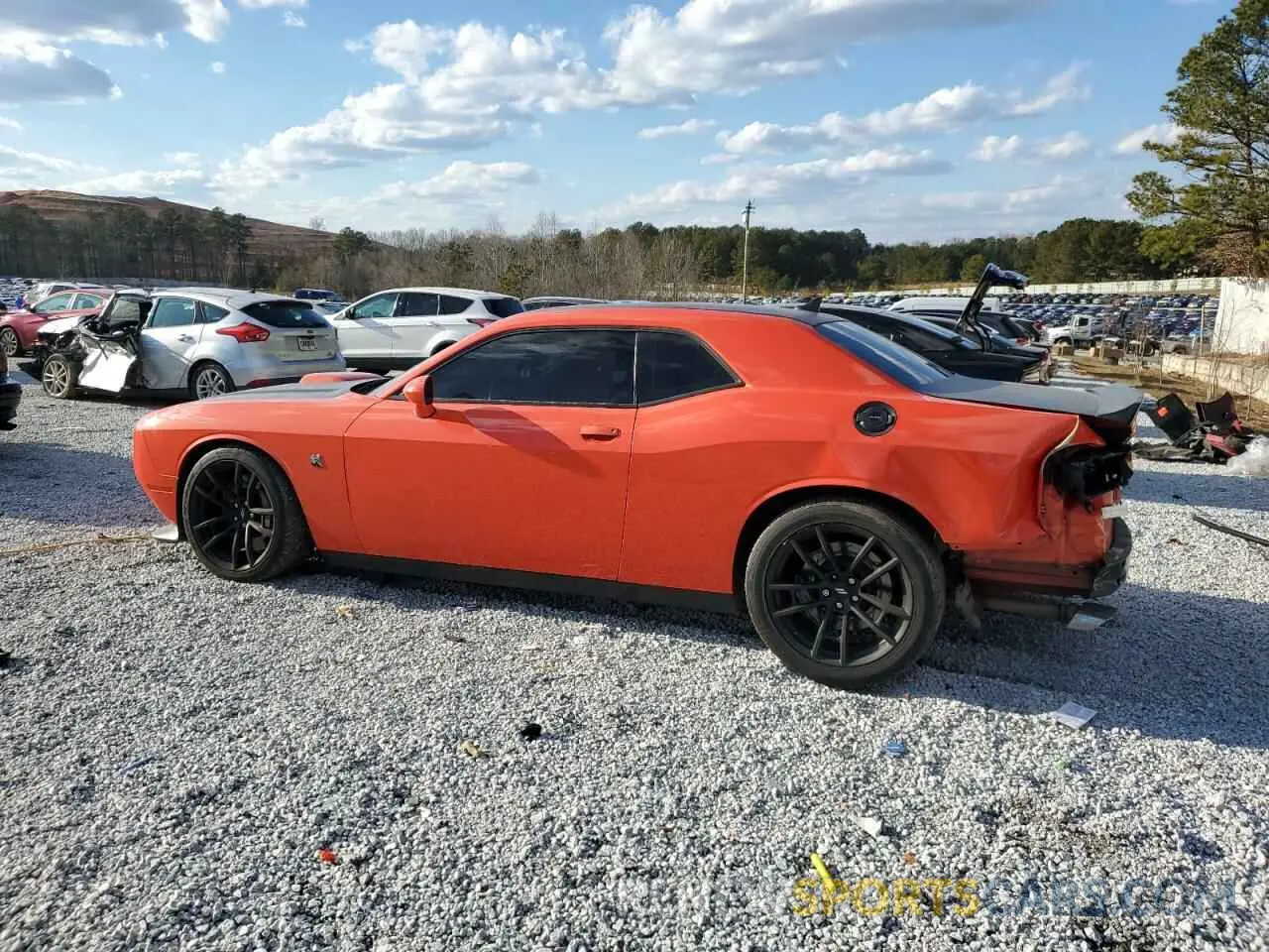 2 Photograph of a damaged car 2C3CDZFJ6LH156778 DODGE CHALLENGER 2020