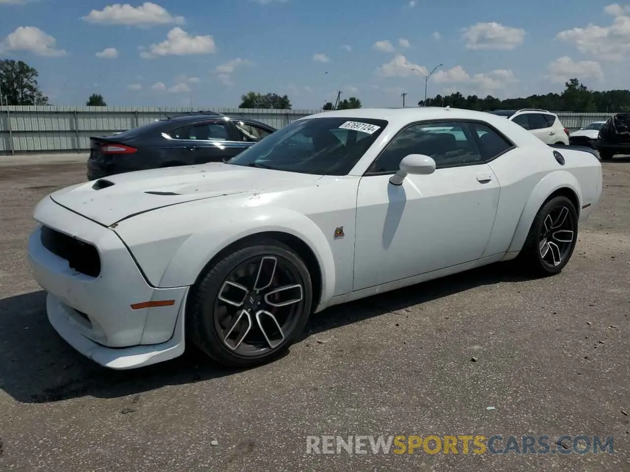 1 Photograph of a damaged car 2C3CDZFJ6LH194205 DODGE CHALLENGER 2020