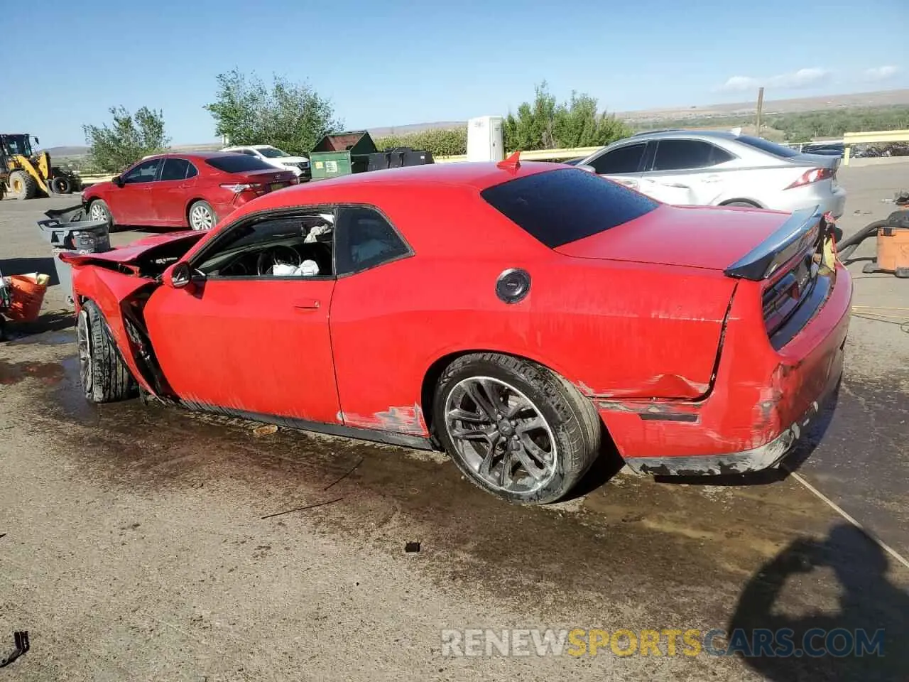 2 Photograph of a damaged car 2C3CDZFJ7LH123224 DODGE CHALLENGER 2020