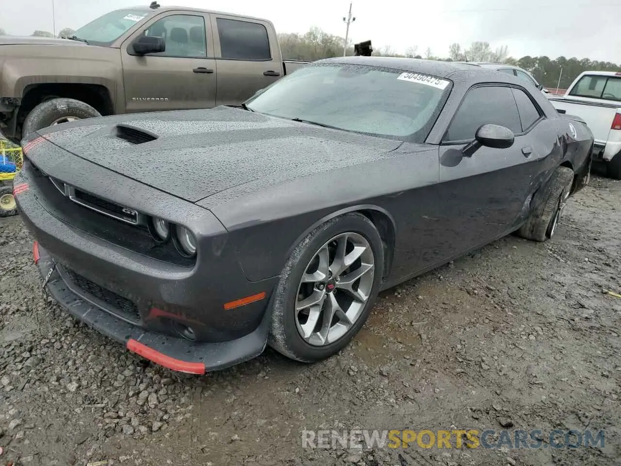 1 Photograph of a damaged car 2C3CDZJG6LH112873 DODGE CHALLENGER 2020