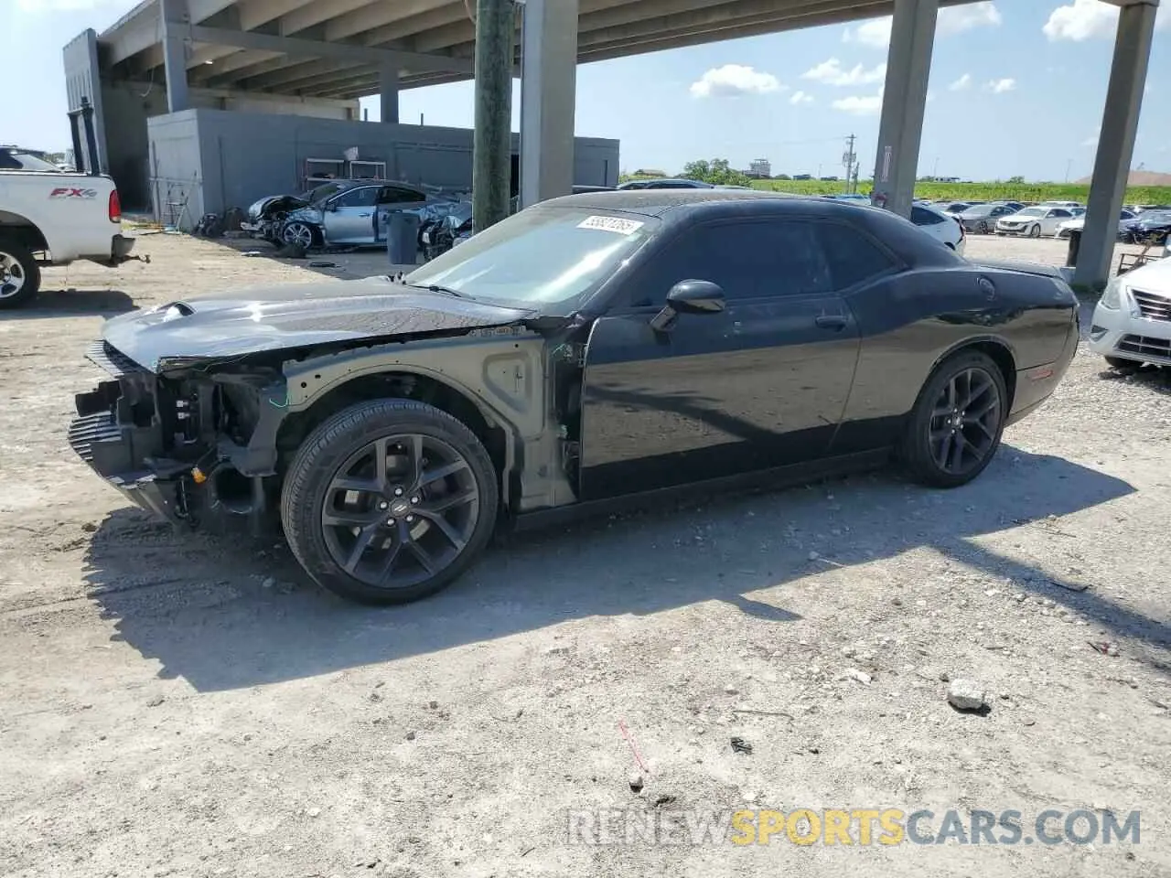 1 Photograph of a damaged car 2C3CDZJG6LH235654 DODGE CHALLENGER 2020