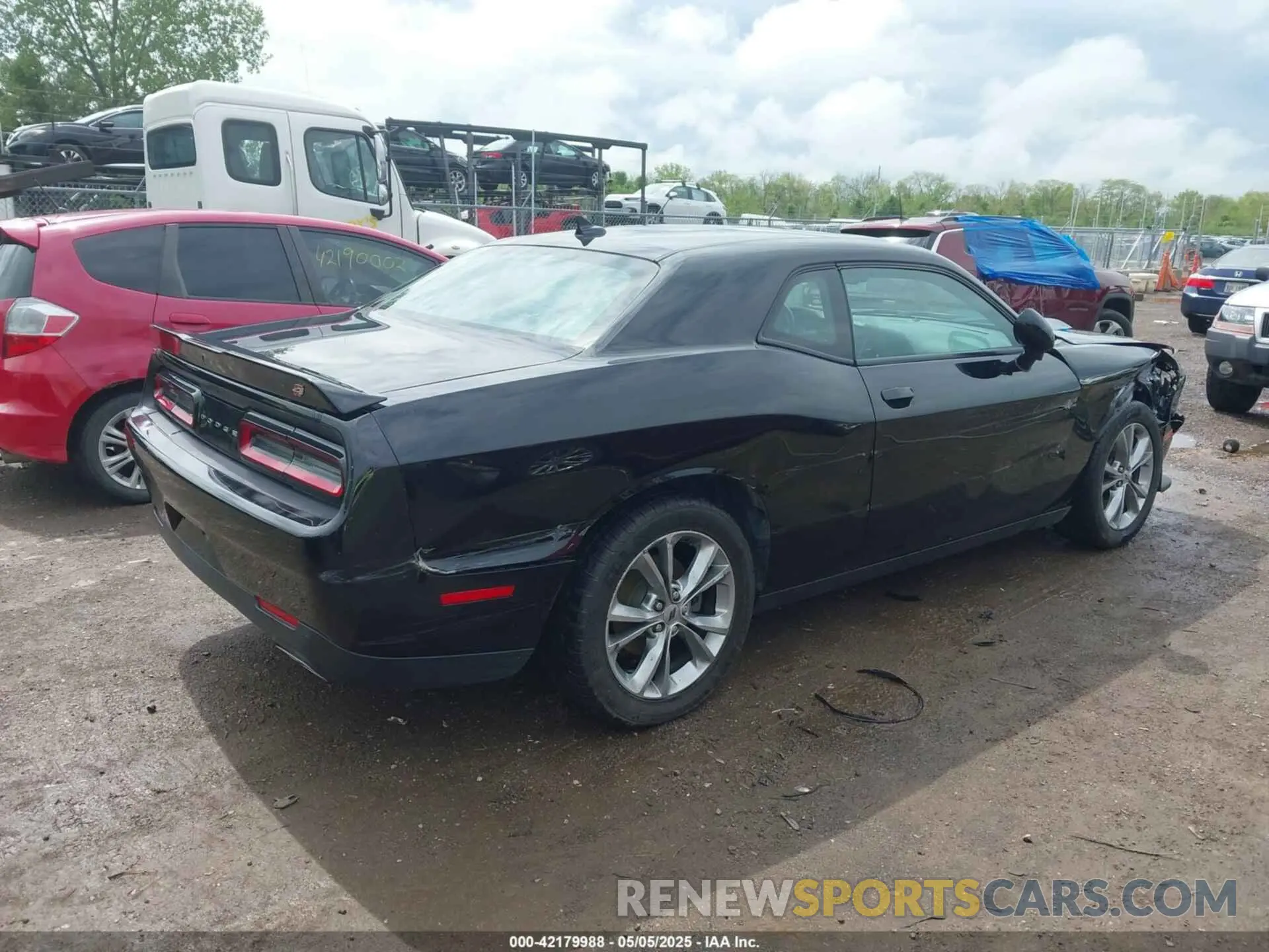 4 Фотография поврежденного автомобиля 2C3CDZKG5LH106271 DODGE CHALLENGER 2020