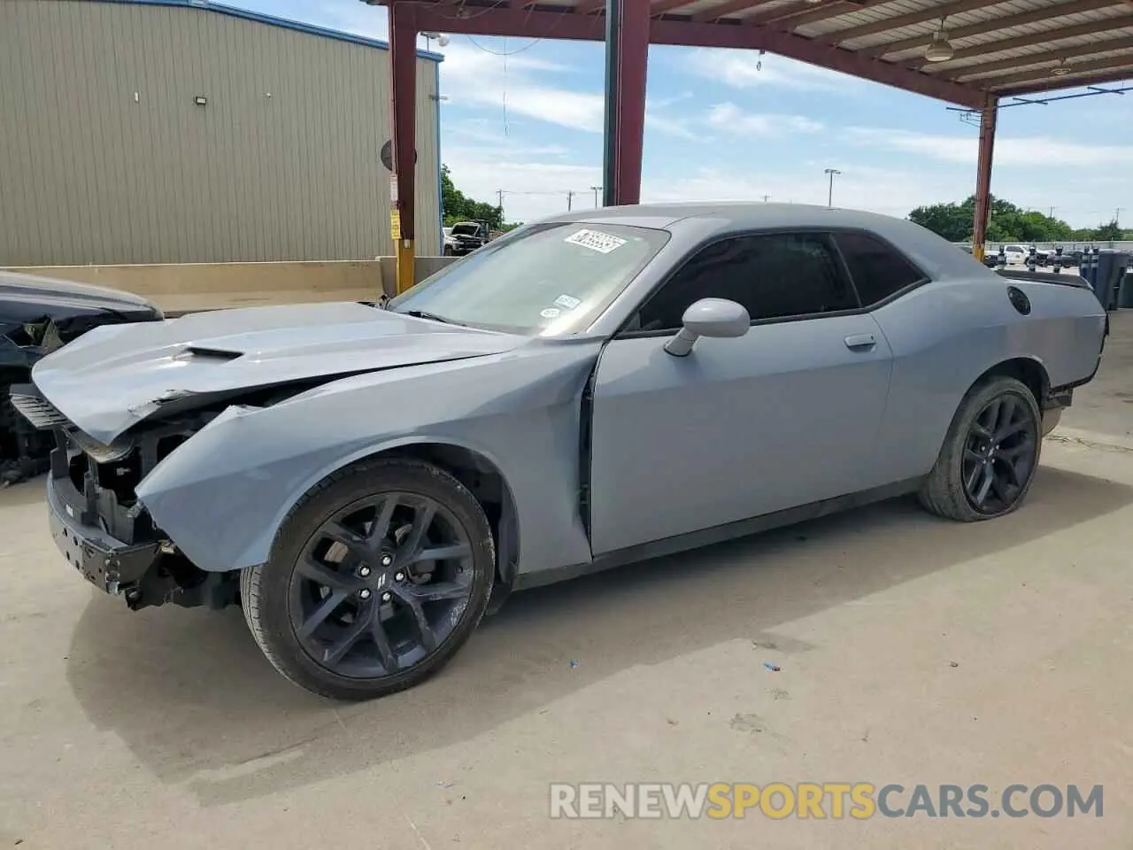 1 Photograph of a damaged car 2C3CDZAG0MH539208 DODGE CHALLENGER 2021