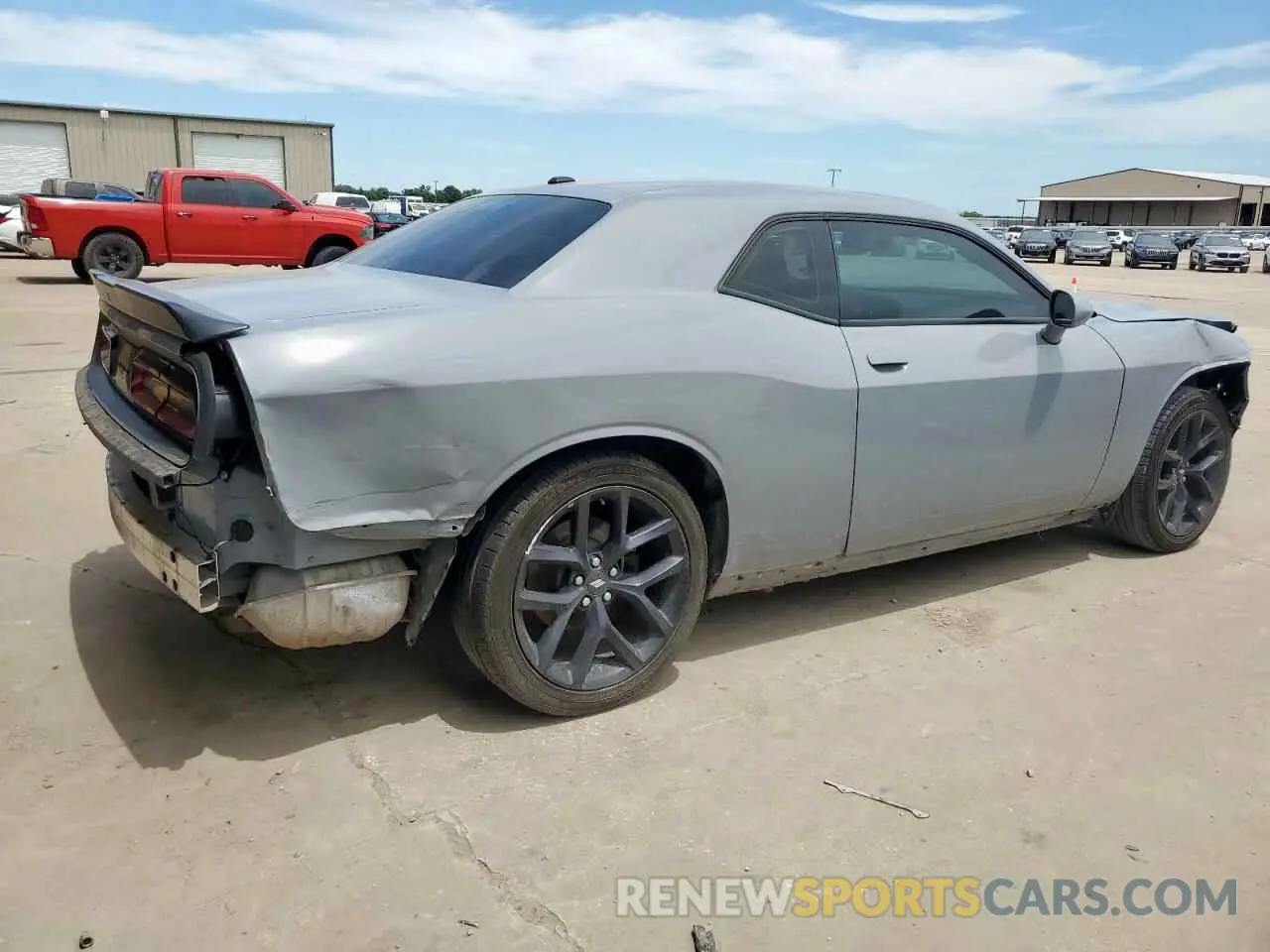 3 Photograph of a damaged car 2C3CDZAG0MH539208 DODGE CHALLENGER 2021