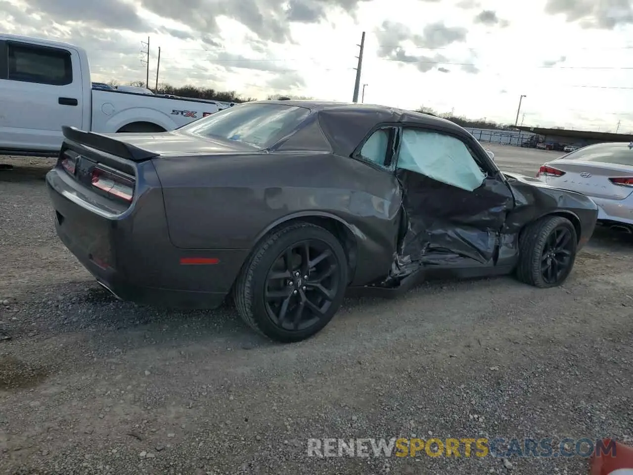 3 Photograph of a damaged car 2C3CDZAG0MH552332 DODGE CHALLENGER 2021