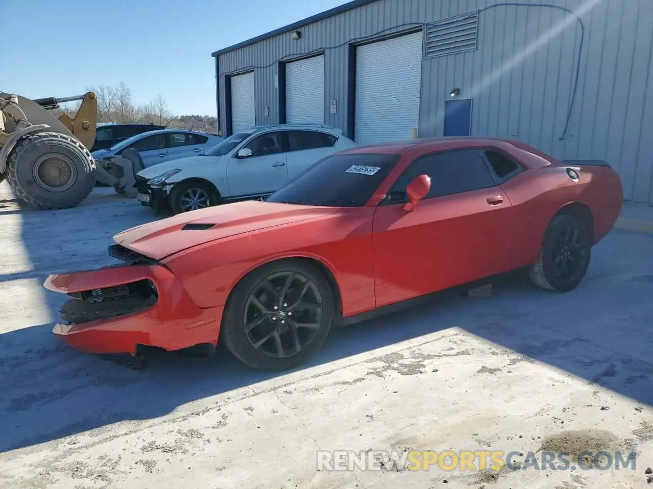 1 Фотография поврежденного автомобиля 2C3CDZAG0MH572712 DODGE CHALLENGER 2021