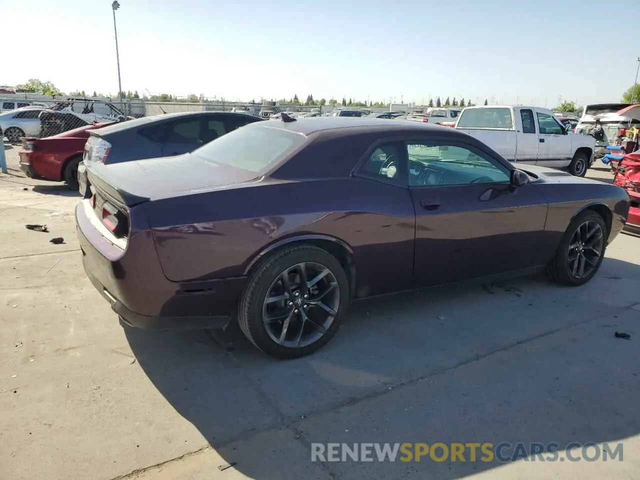 3 Photograph of a damaged car 2C3CDZAG0MH587145 DODGE CHALLENGER 2021