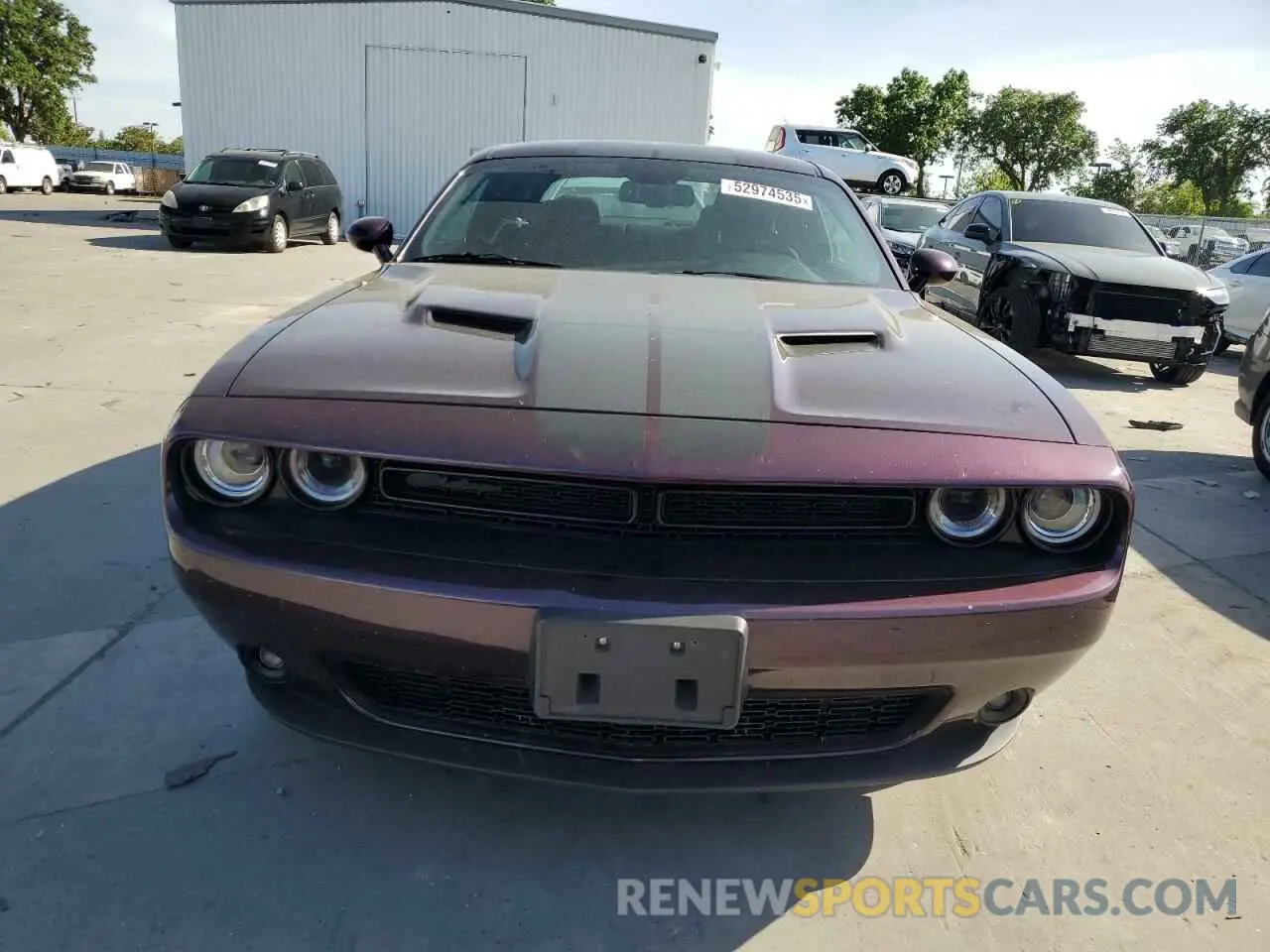 5 Photograph of a damaged car 2C3CDZAG0MH587145 DODGE CHALLENGER 2021