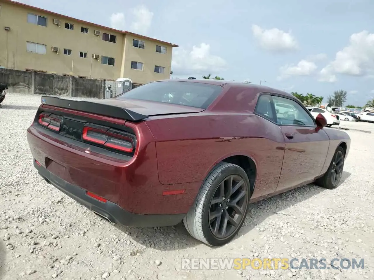 3 Photograph of a damaged car 2C3CDZAG0MH604865 DODGE CHALLENGER 2021