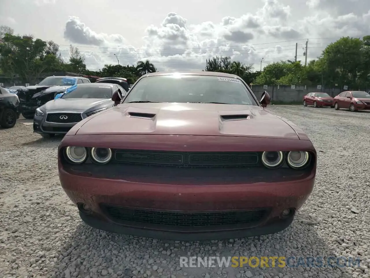 5 Photograph of a damaged car 2C3CDZAG0MH604865 DODGE CHALLENGER 2021