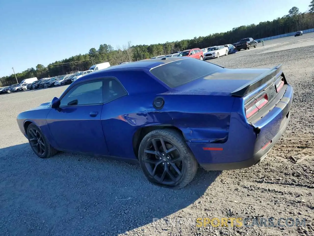 2 Photograph of a damaged car 2C3CDZAG0MH610939 DODGE CHALLENGER 2021