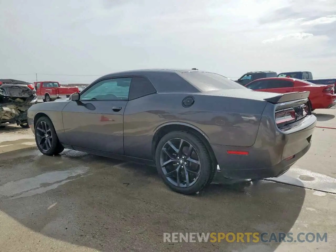 2 Photograph of a damaged car 2C3CDZAG1MH552288 DODGE CHALLENGER 2021