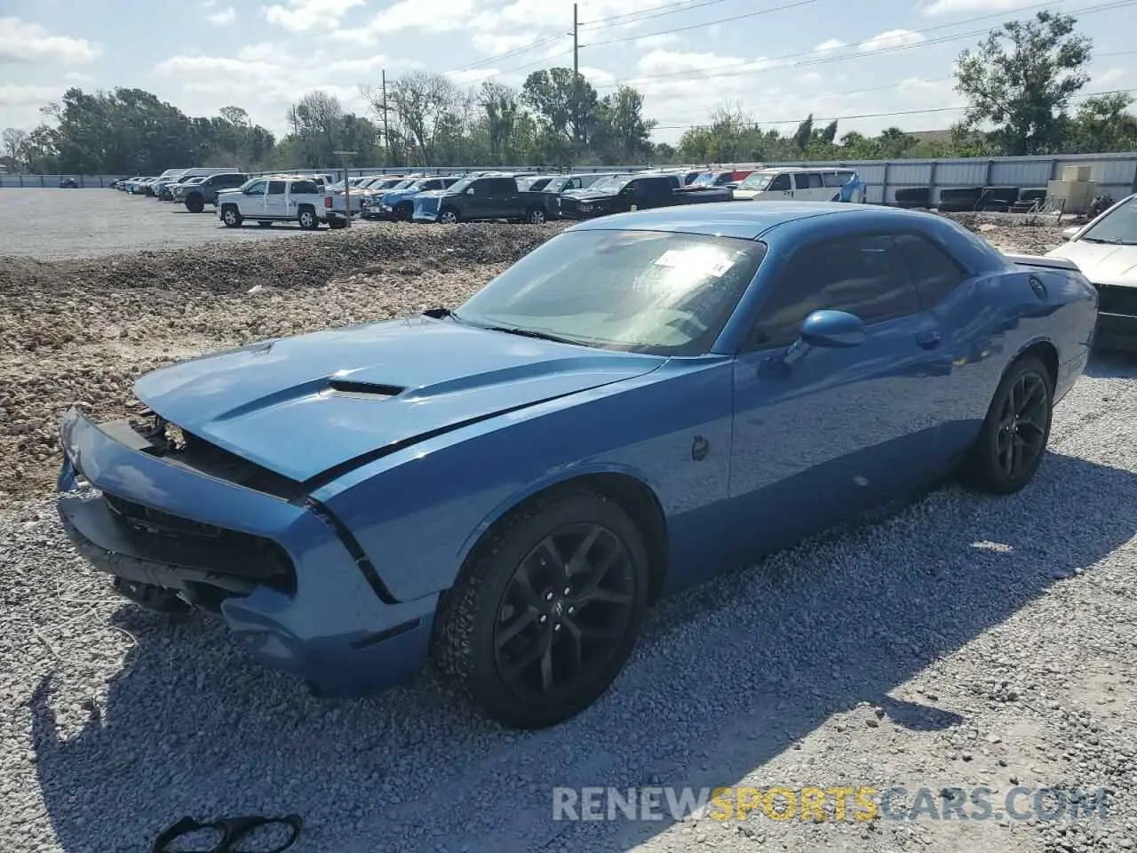 1 Фотография поврежденного автомобиля 2C3CDZAG1MH572671 DODGE CHALLENGER 2021