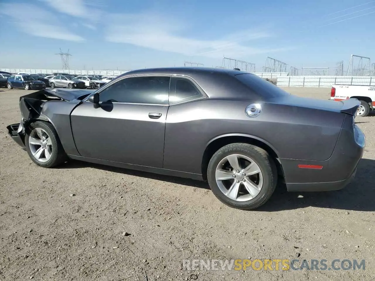 2 Photograph of a damaged car 2C3CDZAG1MH623506 DODGE CHALLENGER 2021