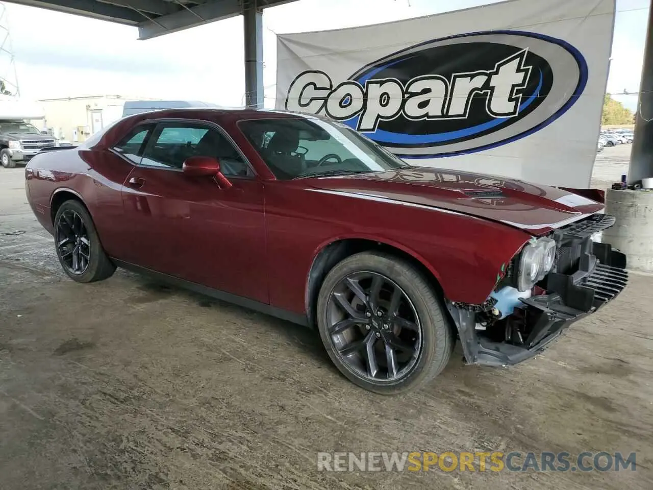 4 Photograph of a damaged car 2C3CDZAG2MH560044 DODGE CHALLENGER 2021