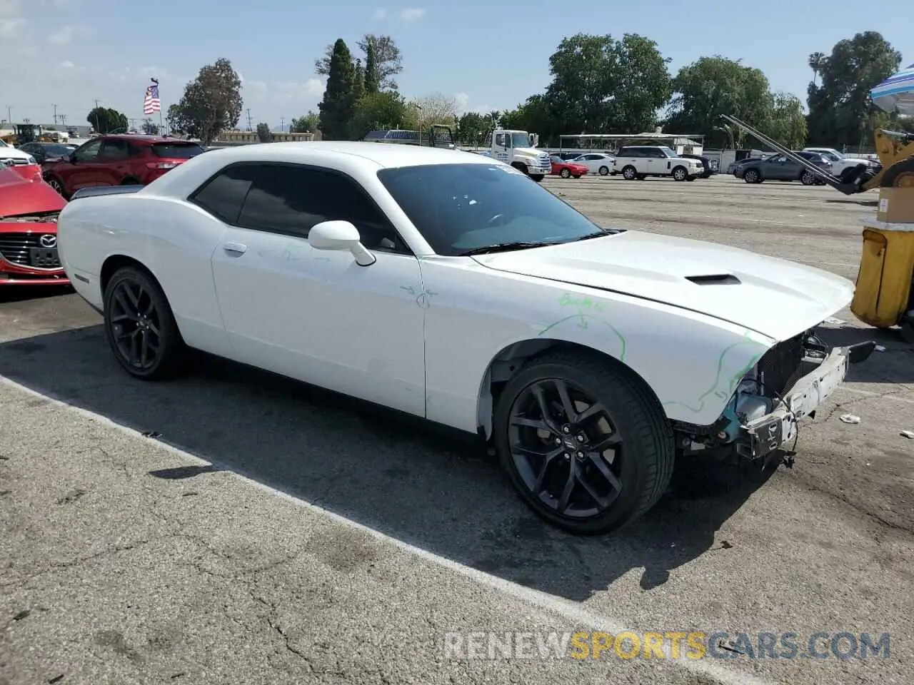4 Фотография поврежденного автомобиля 2C3CDZAG3MH599791 DODGE CHALLENGER 2021