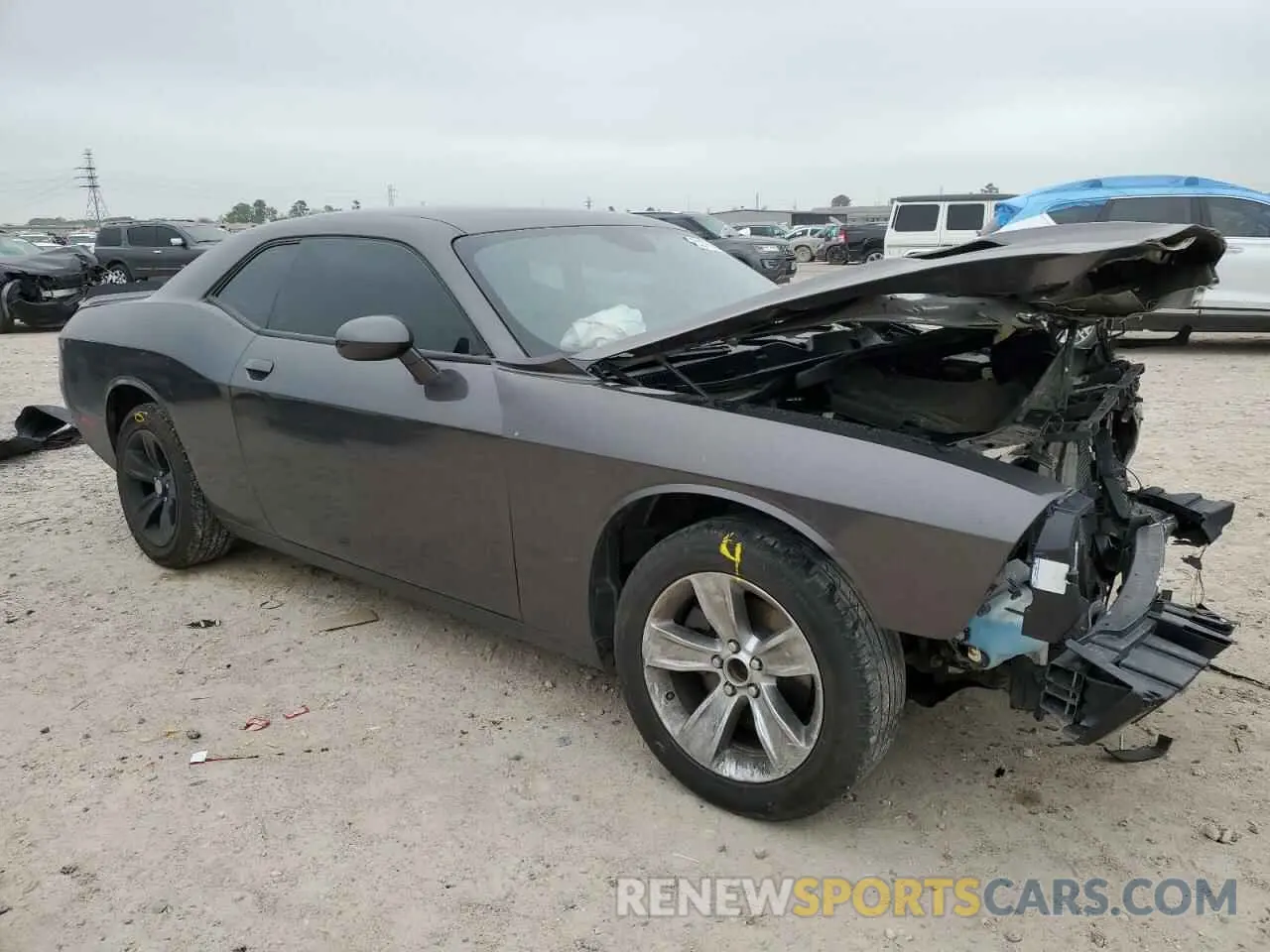 4 Фотография поврежденного автомобиля 2C3CDZAG4MH542614 DODGE CHALLENGER 2021