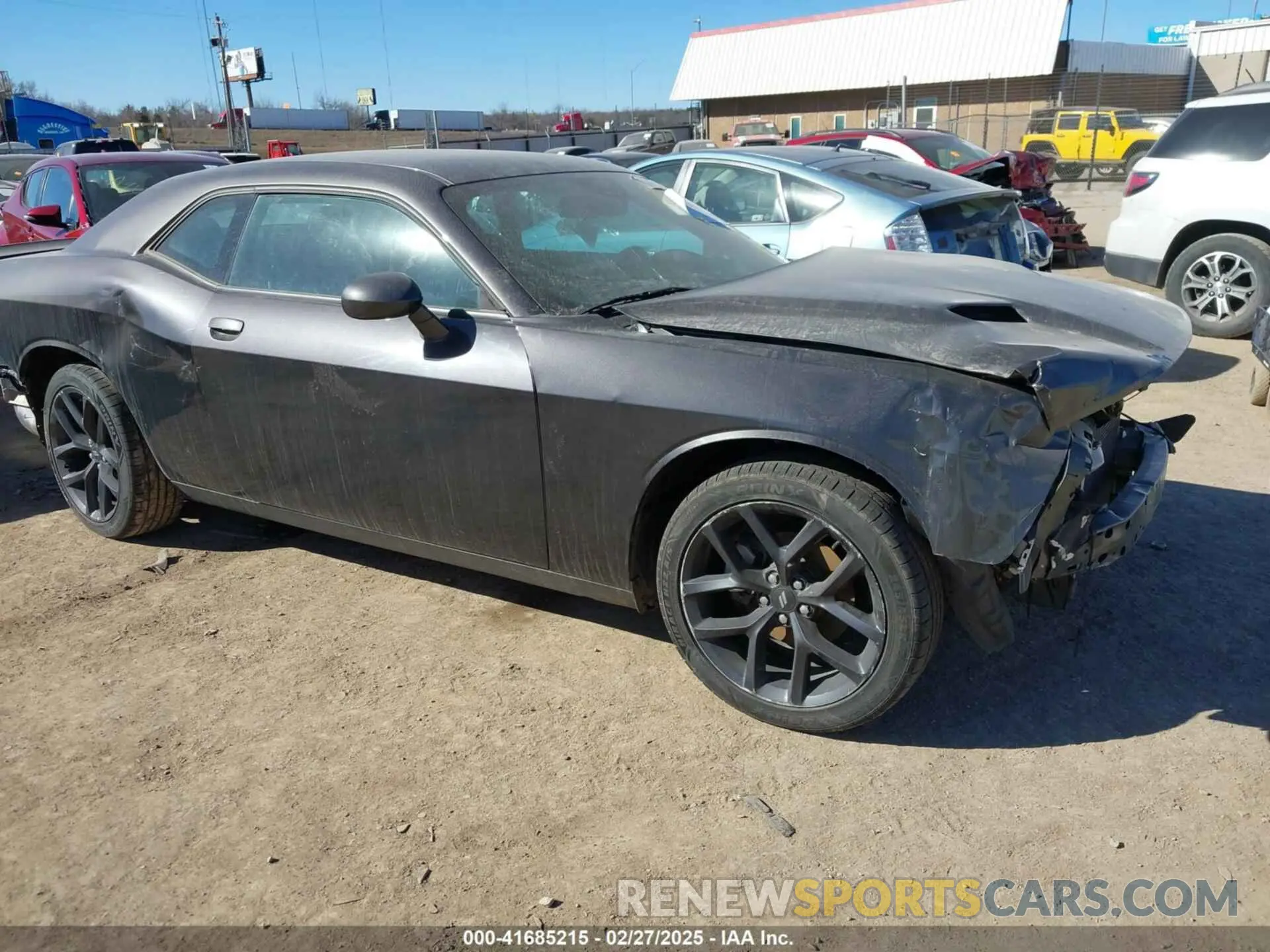 1 Фотография поврежденного автомобиля 2C3CDZAG4MH568307 DODGE CHALLENGER 2021