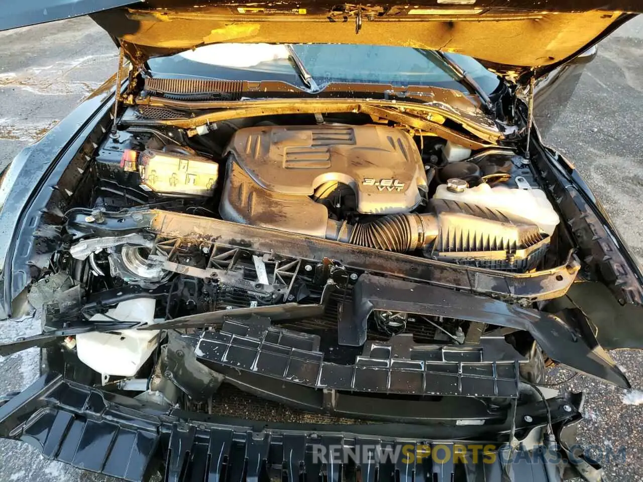 12 Photograph of a damaged car 2C3CDZAG4MH623435 DODGE CHALLENGER 2021