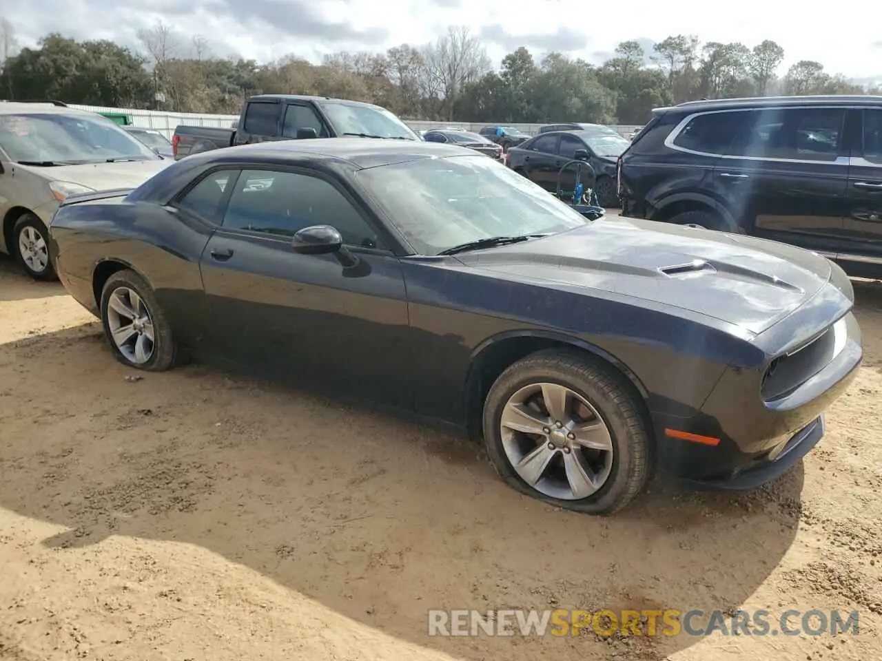 4 Photograph of a damaged car 2C3CDZAG5MH623377 DODGE CHALLENGER 2021