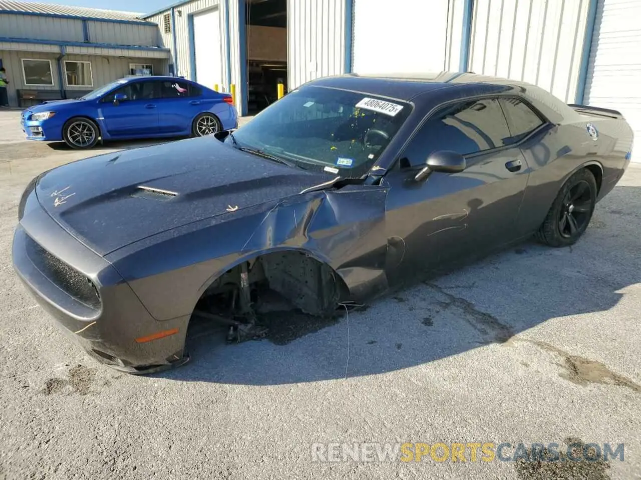 1 Photograph of a damaged car 2C3CDZAG5MH630913 DODGE CHALLENGER 2021