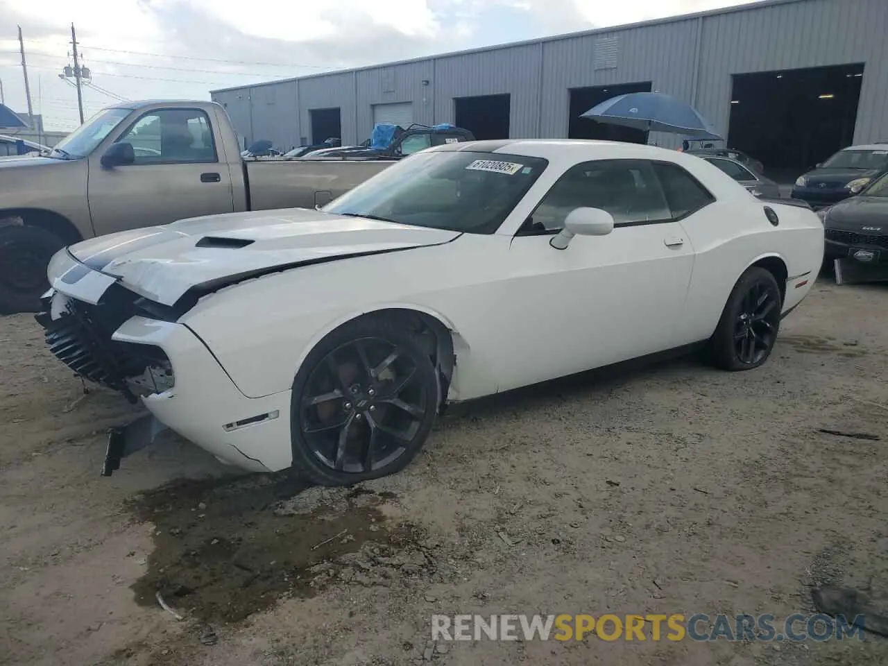 1 Photograph of a damaged car 2C3CDZAG5MH638039 DODGE CHALLENGER 2021