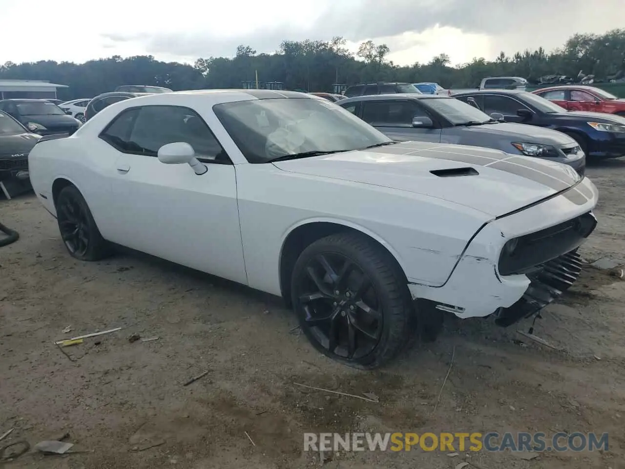 4 Photograph of a damaged car 2C3CDZAG5MH638039 DODGE CHALLENGER 2021