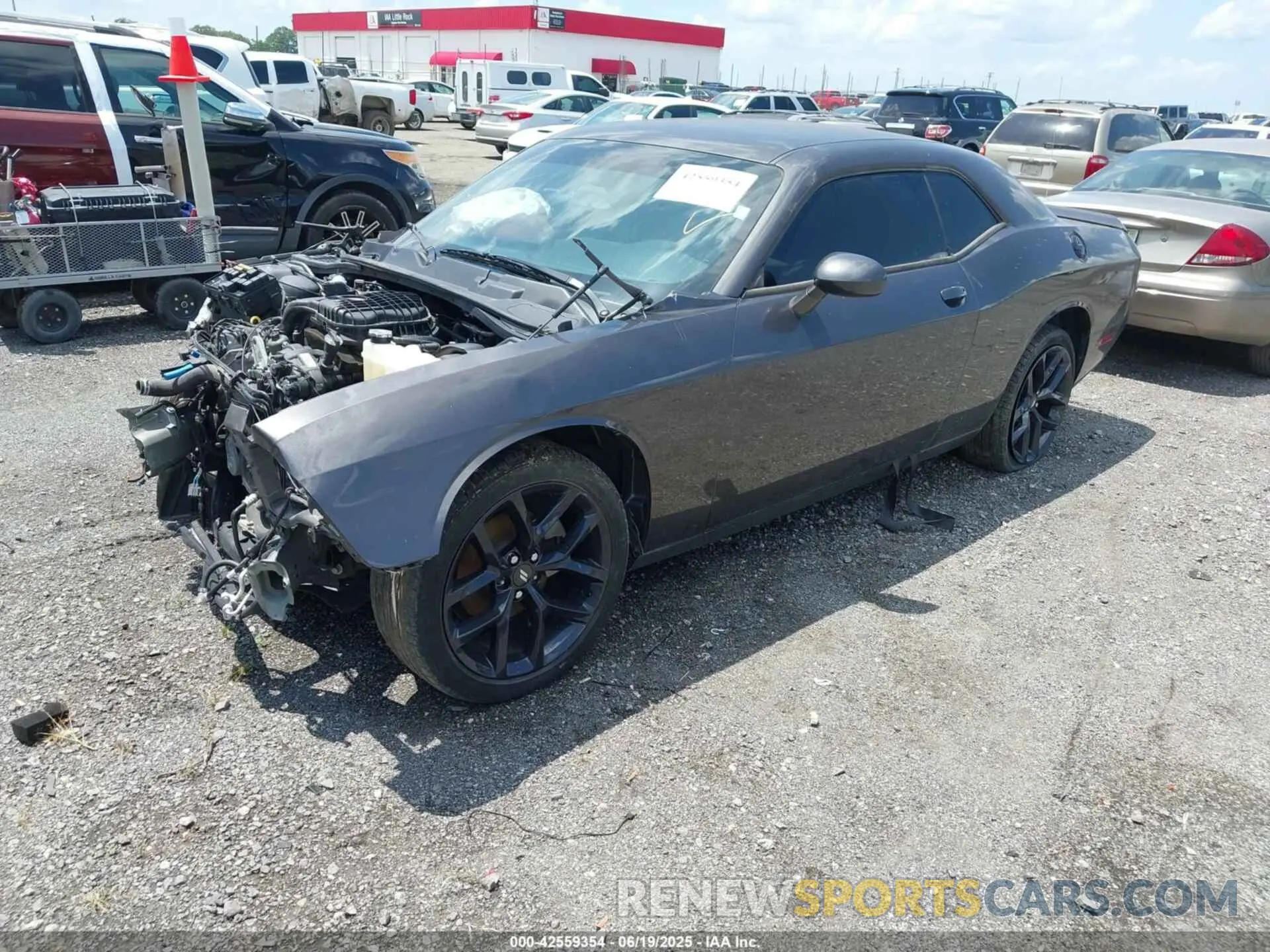 2 Фотография поврежденного автомобиля 2C3CDZAG8MH556015 DODGE CHALLENGER 2021