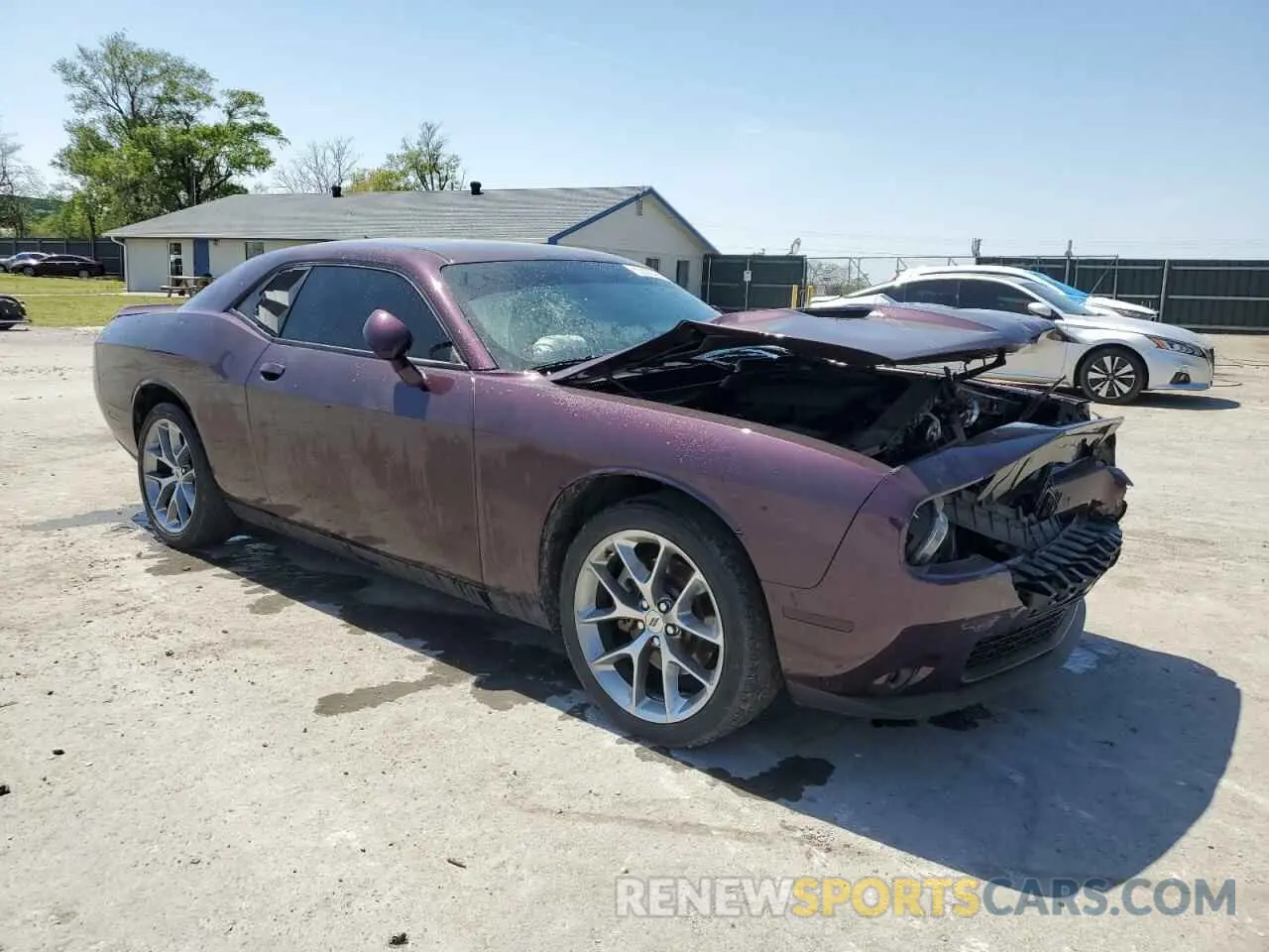 4 Photograph of a damaged car 2C3CDZAG8MH610588 DODGE CHALLENGER 2021