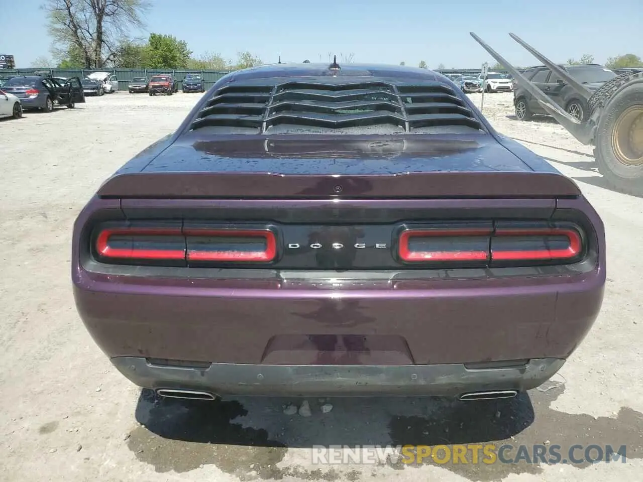 6 Photograph of a damaged car 2C3CDZAG8MH610588 DODGE CHALLENGER 2021
