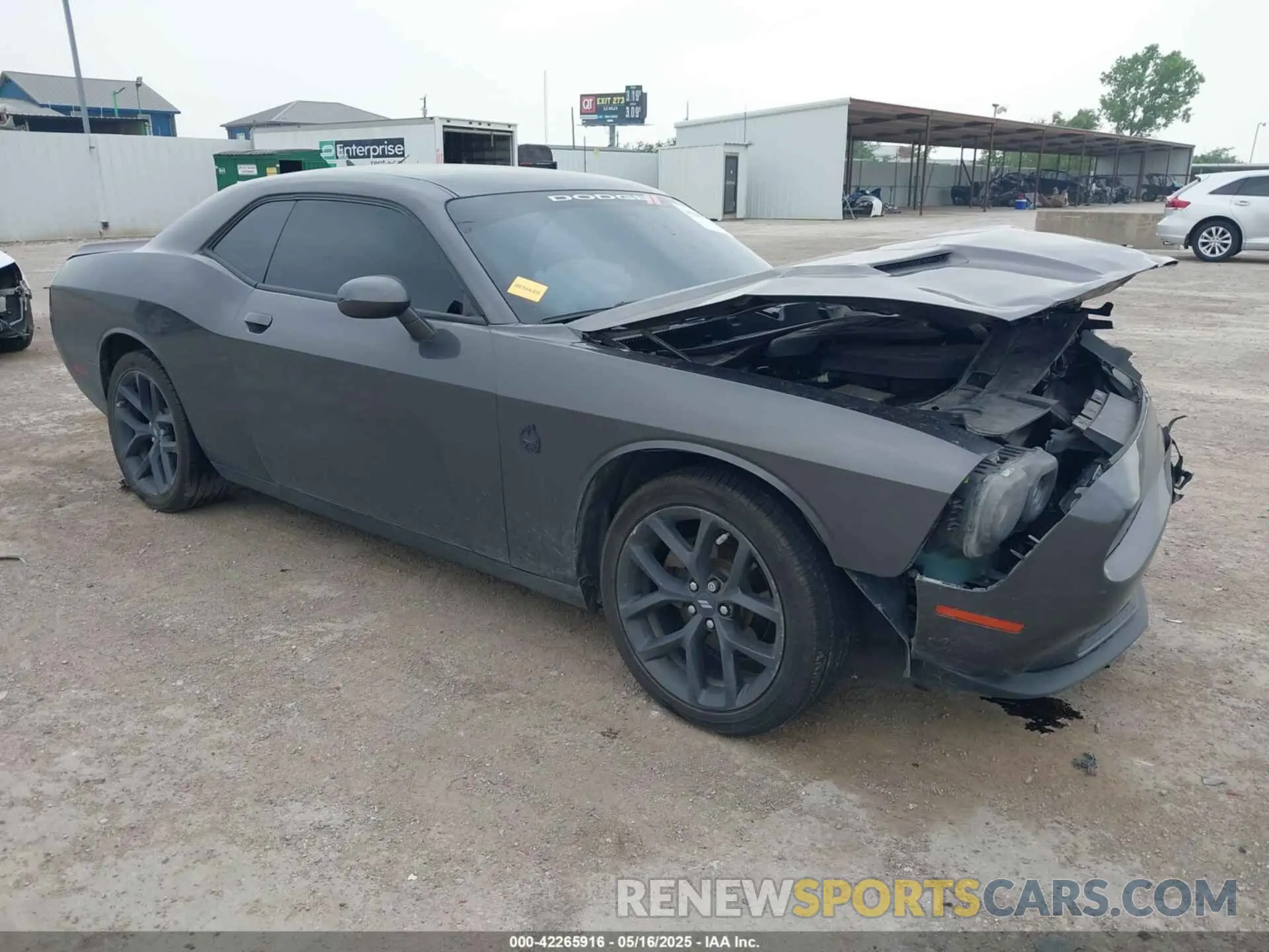 1 Фотография поврежденного автомобиля 2C3CDZAG9MH530913 DODGE CHALLENGER 2021