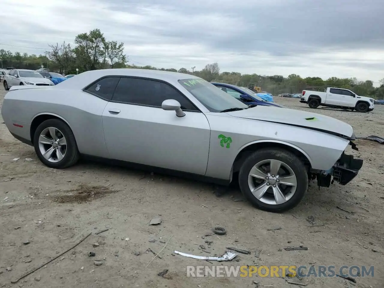 4 Photograph of a damaged car 2C3CDZAG9MH542513 DODGE CHALLENGER 2021