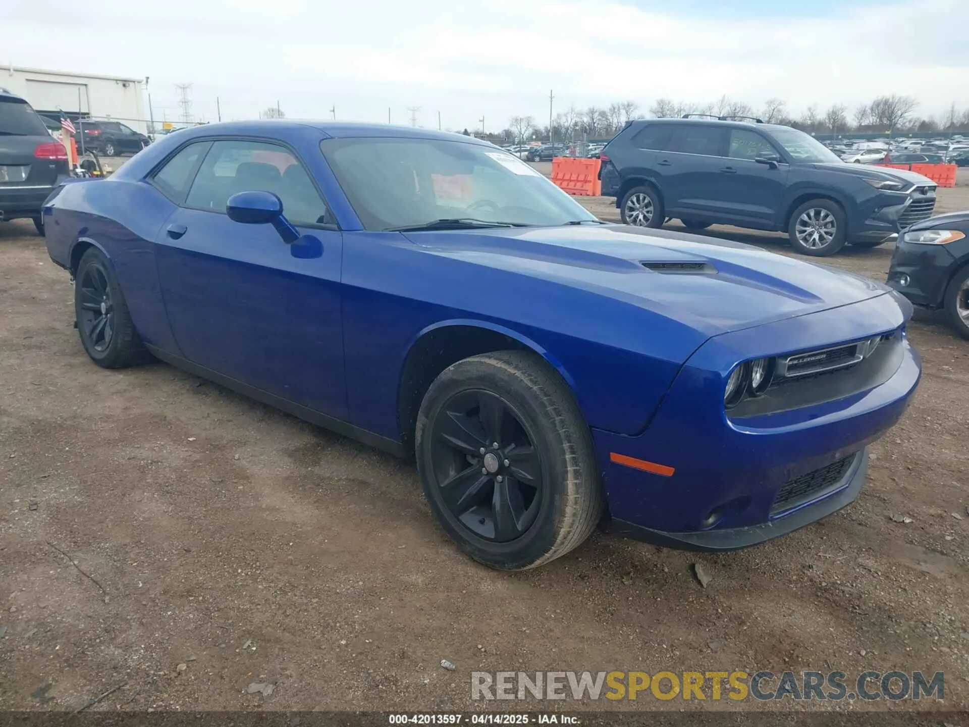 1 Photograph of a damaged car 2C3CDZAG9MH547002 DODGE CHALLENGER 2021