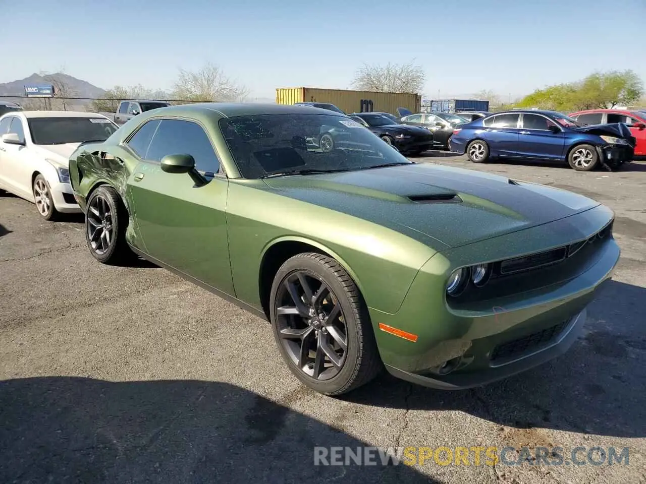 4 Фотография поврежденного автомобиля 2C3CDZAG9MH620871 DODGE CHALLENGER 2021