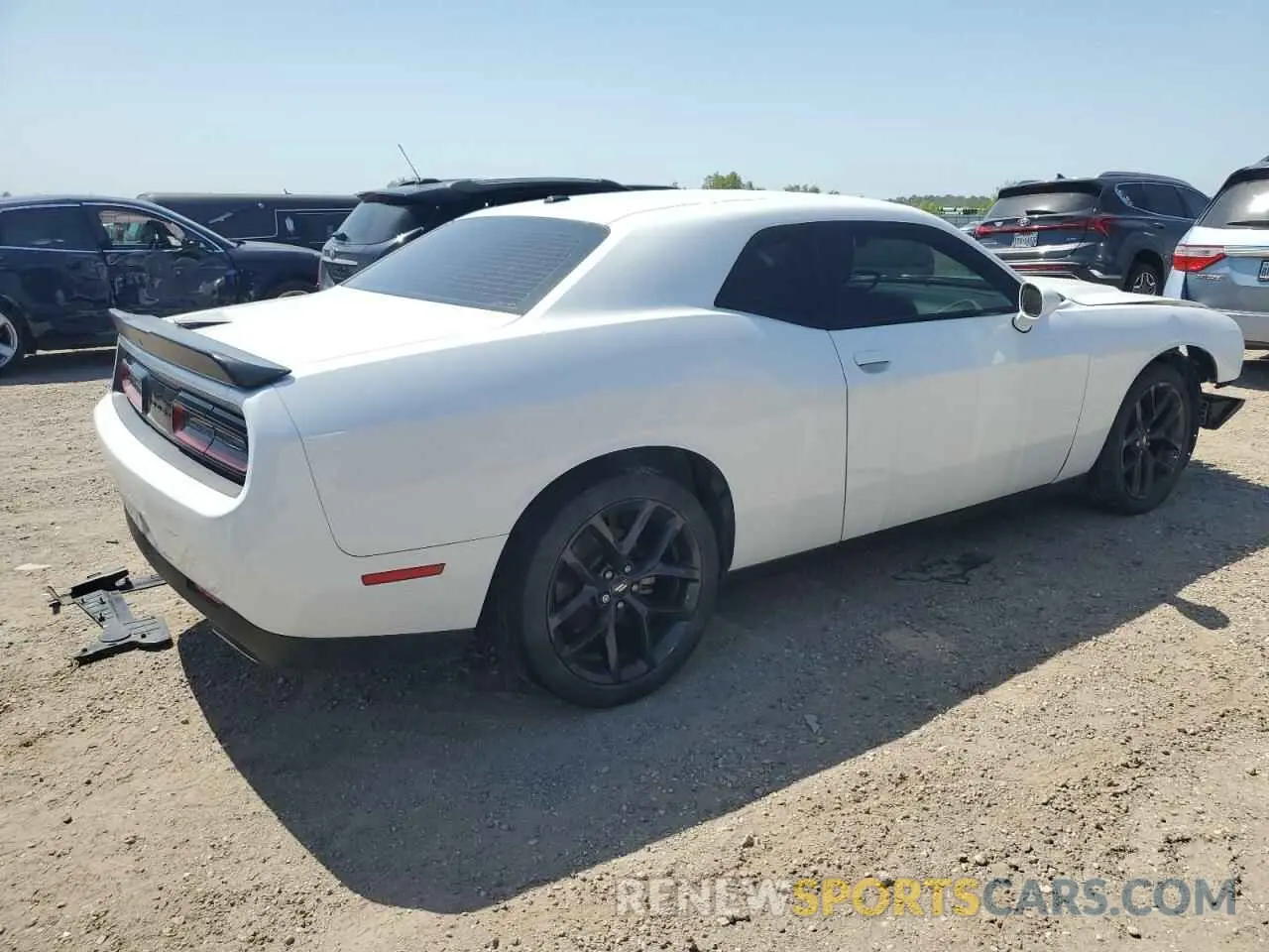 3 Photograph of a damaged car 2C3CDZAG9MH676308 DODGE CHALLENGER 2021