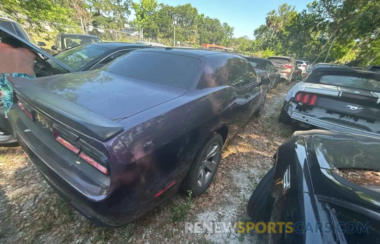 4 Photograph of a damaged car 2C3CDZAGXMH564648 DODGE CHALLENGER 2021