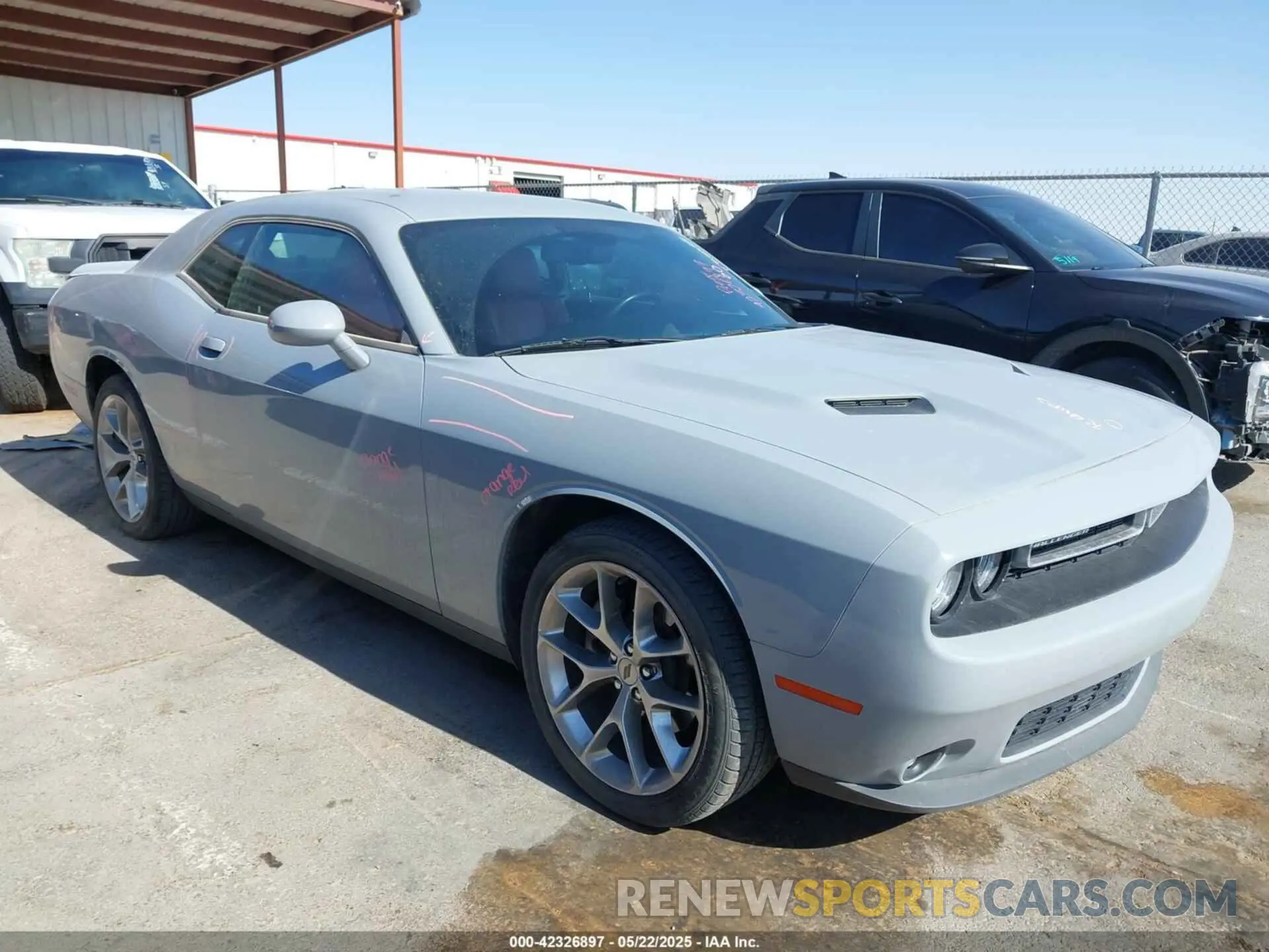 1 Фотография поврежденного автомобиля 2C3CDZAGXMH645648 DODGE CHALLENGER 2021