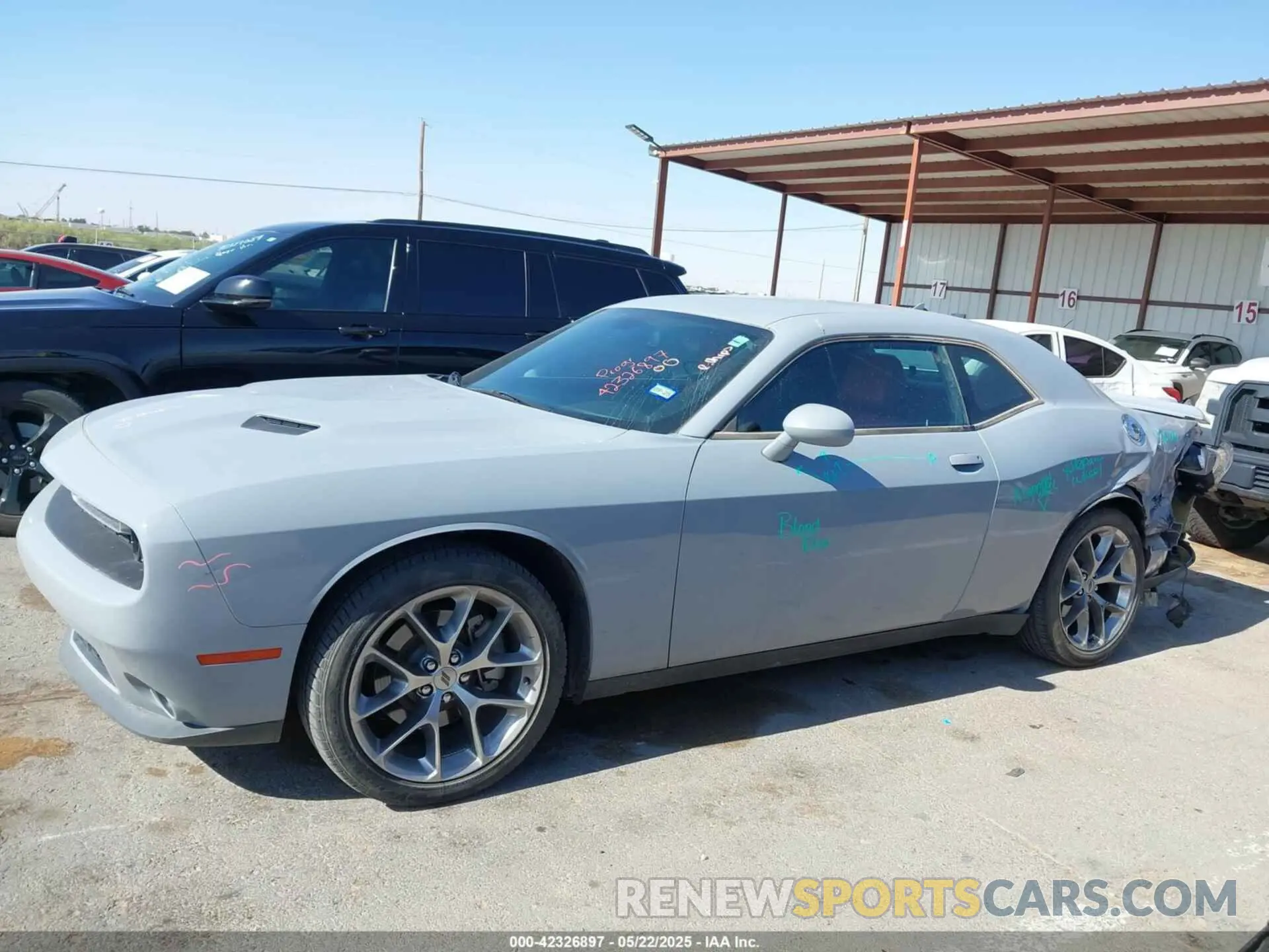 14 Фотография поврежденного автомобиля 2C3CDZAGXMH645648 DODGE CHALLENGER 2021