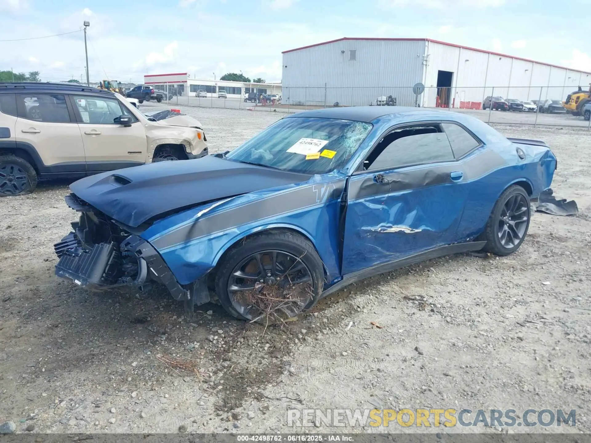 2 Photograph of a damaged car 2C3CDZBT0MH510707 DODGE CHALLENGER 2021