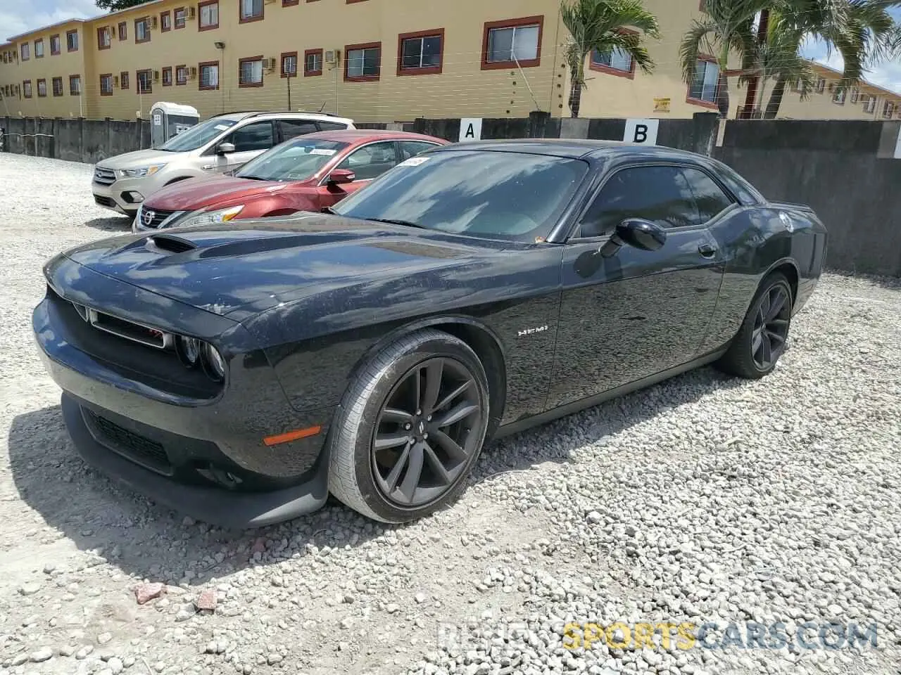 1 Фотография поврежденного автомобиля 2C3CDZBT0MH572432 DODGE CHALLENGER 2021