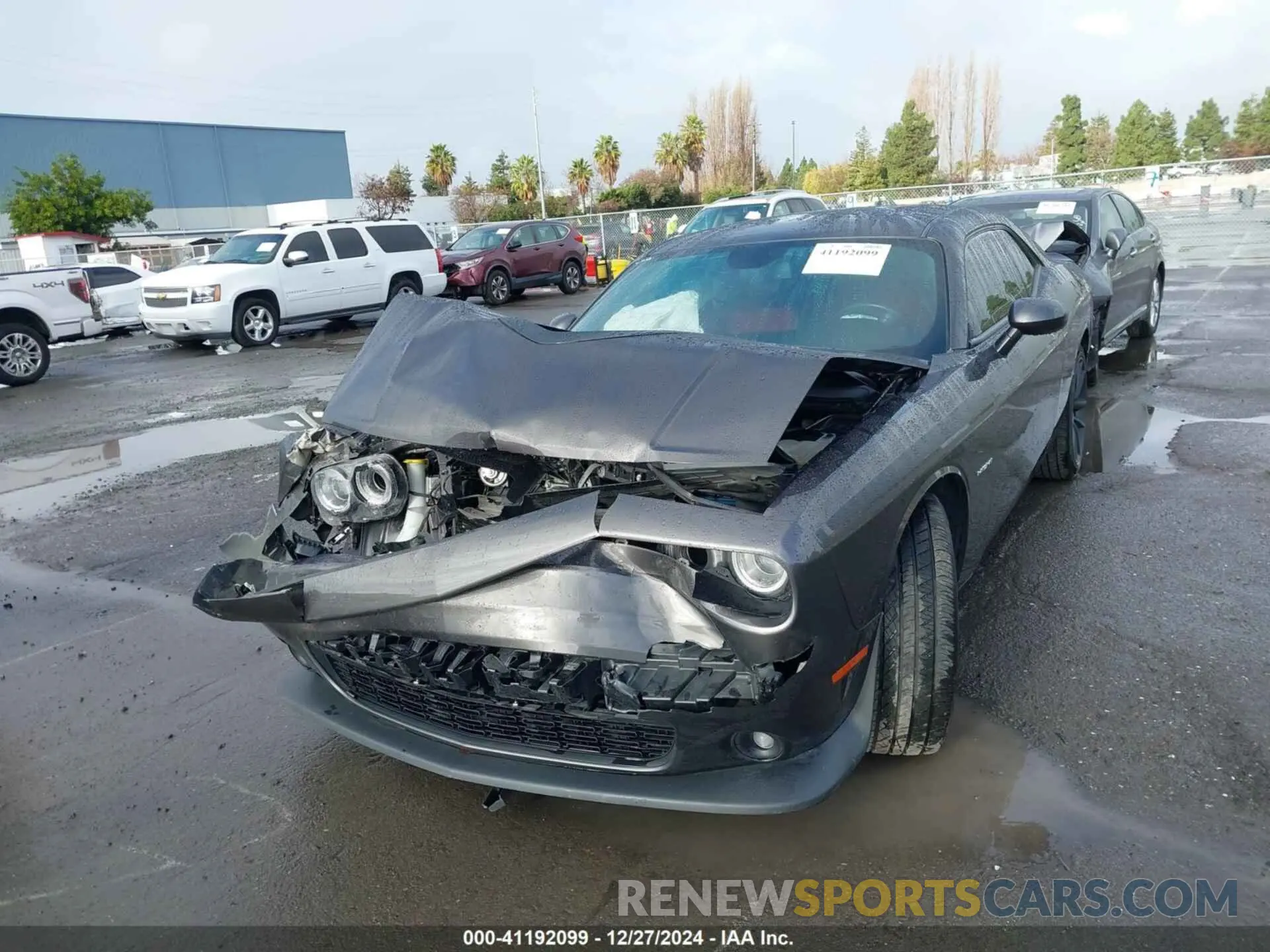 2 Photograph of a damaged car 2C3CDZBT1MH560306 DODGE CHALLENGER 2021