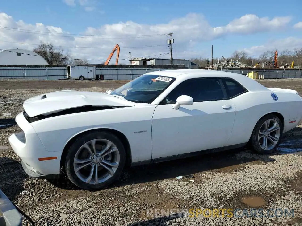 1 Photograph of a damaged car 2C3CDZBT4MH546402 DODGE CHALLENGER 2021