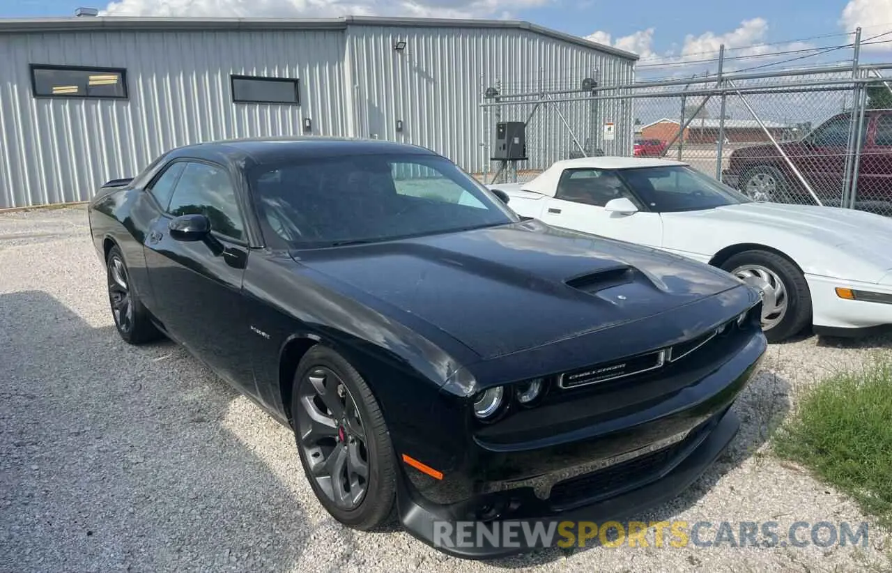 1 Photograph of a damaged car 2C3CDZBT4MH577309 DODGE CHALLENGER 2021